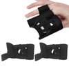 2Pcs Baseball Training Catching Glove Black Soft Comfortable Mini Baseball