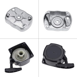 Nimoa Recoil Starter Assembly - Law Mover Start Pull Easy Start Assembly for 520 430 Brush Cutter Strimmer Lawnmower Scooter