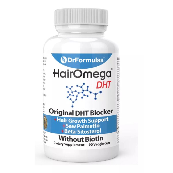 Drformulas Hairomega Dht Blocker Sitosterol Sin Biotina 90cp
