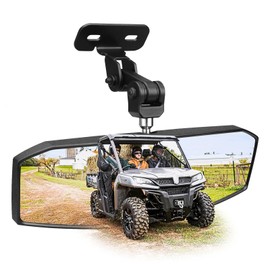 SHEJISI UTV Rear View Mirror Compatible with CFMOTO Uforce 1000/1000 XL，More Stable and Non-Shaking Top Mounting, Multi-Adjustable Ultra-Clear Large Field of View, More Convenient and Safer Driving