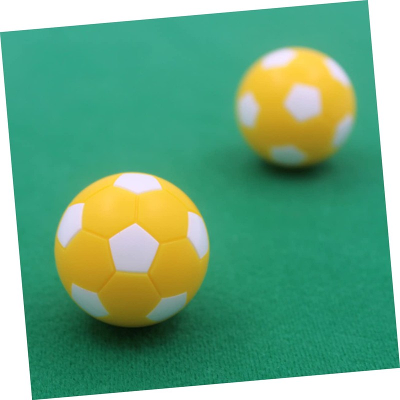 Kisangel Table Football Ball Accessories 6pcs Mini Replacement Foosballs for