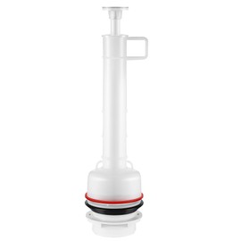 Dreyoo Flush Valve Replacement for 210-1112, Compatible with Mansfield Toilet Tank Models with 3 Gallon Flush, for All Trip Levers, Replacement Toilets Flush Valve Parts, Tower Type, Plastic