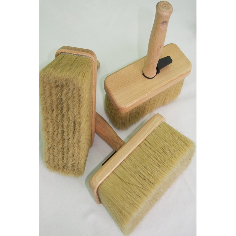 POL-BRUSH Wallpaper Paste Brush (6,7"x2,36"|170x60mm) - Masonry Paint Brush -
