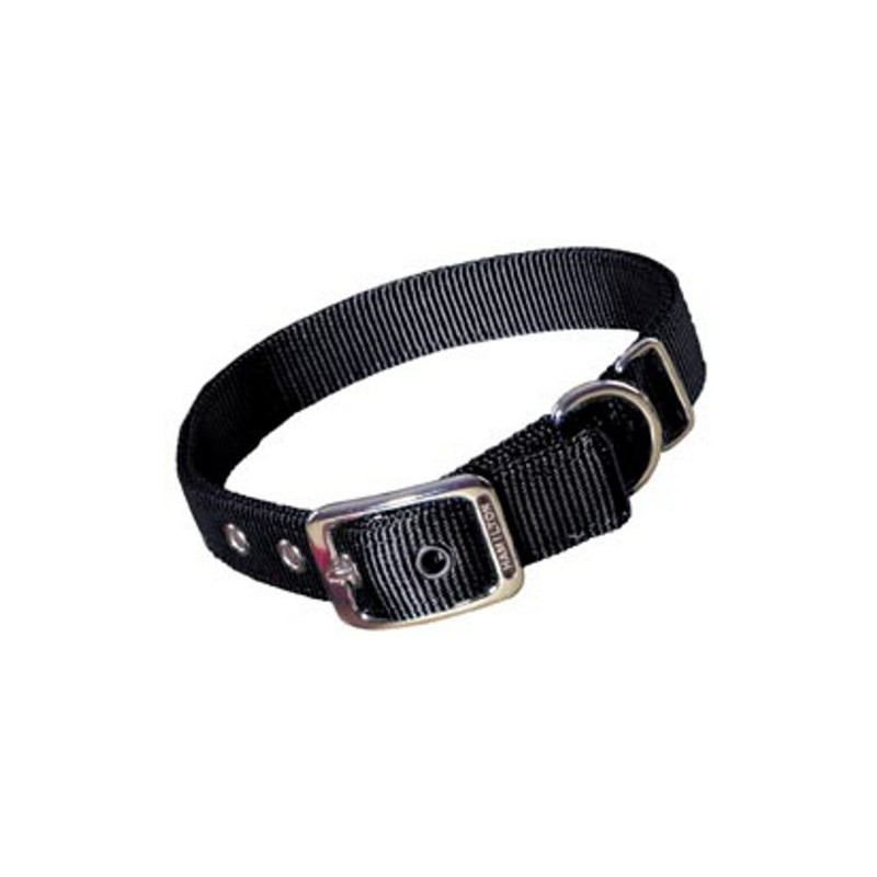 Hamilton Double Thick Nylon Buckle Dog Collar for Medium &