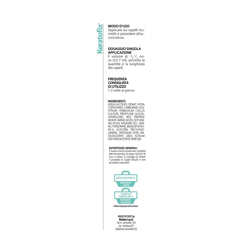 PHARCOS® Keratofix Tricoprotective Fixing Gel 100 ml