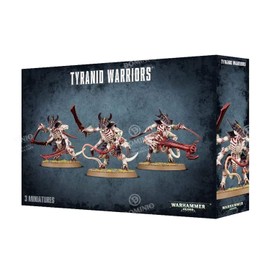 Warhammer 40,000 Tyranid Warriors with Prime upgrade