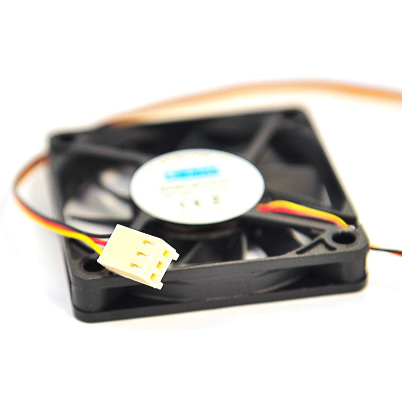 Rhombutech® Set of 2 whisper-quiet fans, 60 x 60 x