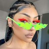 YouYuer Pack of 10 Flame Sunglasses, Flame Glasses, Flame Party