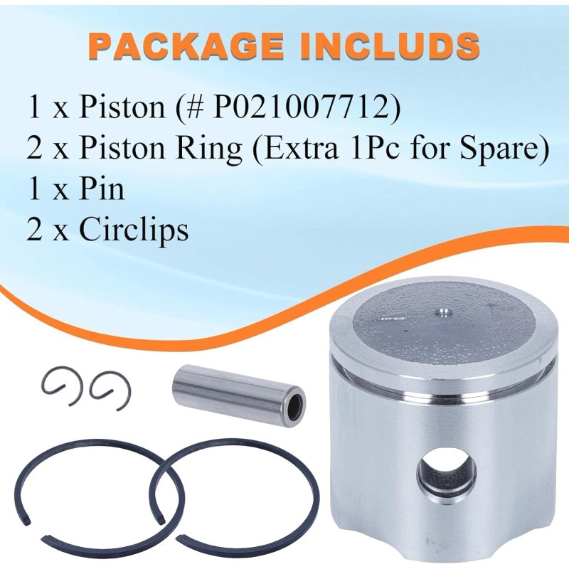 Haishine Piston Rings Kit for Echo SRM-225 SRM210 SRM211 GT200