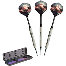 Elkadart Turbo Soft Tip Darts with Storage/Travel Case, 18 Grams