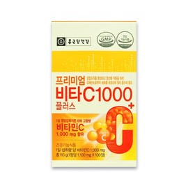 Chong Kun Dang Health Co., Ltd. - Premium Vita C1000 Plus 1100mg x 100 tablets / 종근당건강(주) - 프리미엄 비타C1000 플러스 1100mg x 100정
