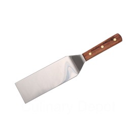 Dexter 8 x 3 Hamburger Turner with Square End, Brown