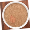 NOLITOY Leaf Shape Sugar Saver Reusable Sugar Softener Terracotta Container