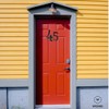 WIGANO 5.5"Hotel House Door Numbers Cast Iron Black (9 (Nine))
