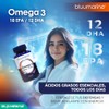 BLUUMARINE Omega 3 con 18% EPA y 12% DHA, Suplemento