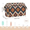 Travel Makeup Bag Cosmetic Bag Wide-open Pouch Toiletry bag Make