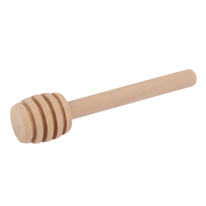 50pcs Honey Dipper Wooden Multipurpose Mini Honey Stirrer Stick for