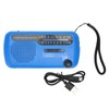 Hand Crank Solar Radio AM FM SW1 SW2 Camping LED