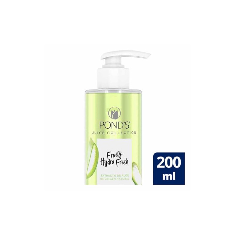 Gel Limpiador Facial Pond's Fruity Hydra Fresh Aloe 200 ml