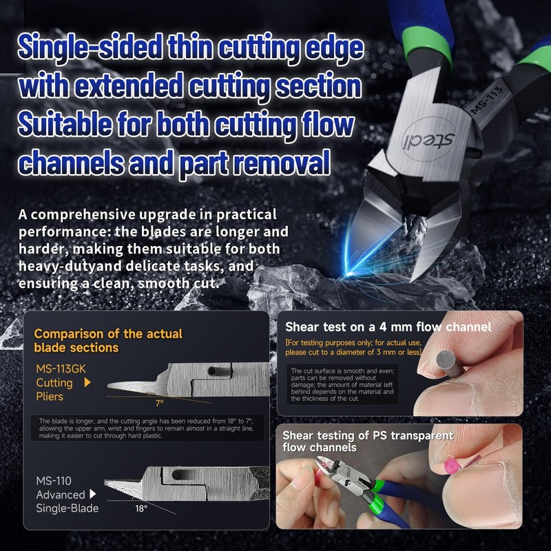 stedi Model Nipper Exclusively for 3D-Printed Models, Powerful Blade