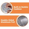 VUAOHIY Double Reflective Insulation Roll, 23.6''X20' Double-Sided Aluminum Bubble Insulation