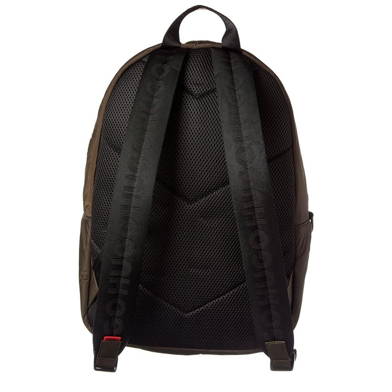 HUGO Rikky Tonal Logo Nylon Backpack, juniper, PCE.