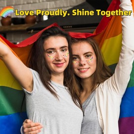 Star Freckles - Waterproof Makeup Patches | Waterproof Skin-Friendly Star and Heart Glitter Freckles for Costume Festival Stage Performance Gathering