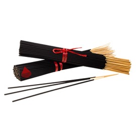 2 Bundles Unscented 85-100 Charcoal Black 11'' Incense Sticks Premium Natural (Charcoal Sticks) 2 Pack