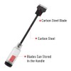 Bates- Long Reach Extension Scraper, 11-Inch, Razor Scraper with Extra