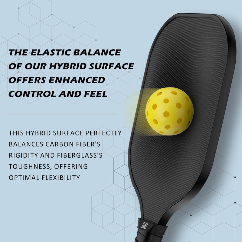 T-300 Carbon Fiber Pickleball Paddles Set of 4/2，Premium Pro Pickleball