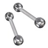 CaiHuaEr Dumbell Spanner, 2 Pcs Hexagon Hole Spanner Dumbbell Type