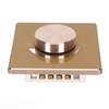 50W Volume Controller Knob Aluminum Alloy Frame 5 Position Constant