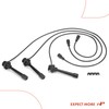 A-Premium - Juego de 3 cables de bujía de encendido