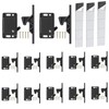 ACIMONE 12 Pack Cabinet Door Latch/RV Drawer Latches, 8 Pull