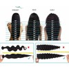 Minkissy 3pcs Black Tape in Real Human Hair Extensions for