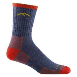 DARN TOUGH (Style 1466) Men's Hiker Hike/Trek Sock - 6 Pack Special (X-Large, Denim)