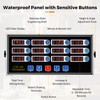 BEAMNOVA 12 Channels Digital Kitchen Timer for Cooking Loud Alarm