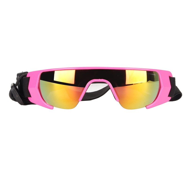 Dog Goggles UV Protection Waterproof Sandproof Soft Frame Adjustable Breathable