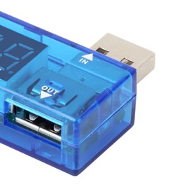 Envistia USB Meter - Easy-to-Use USB Power Meter and USB Tester, Perfect for Testing Voltage and Current (Amperage) Between USB Port and Device