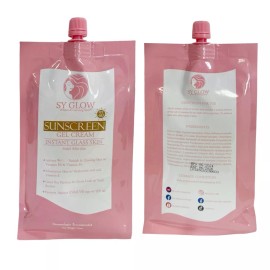 SY GLOW Sunscreen Gel Cream Instant Glass Skin, SPF 40, 50ml