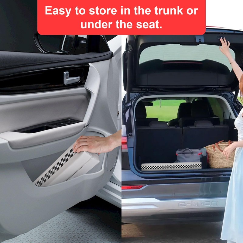 Magnetic Car Door Dent Protector for Non-Aluminum Door Removable Soft