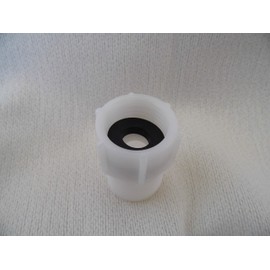 Toilet Fill Valve Filter,7/8 Inch Male Pipe Adapter to 7/8 Female, Has Built in Screen for Straining, Don't install a toilet Fill Valve without one.