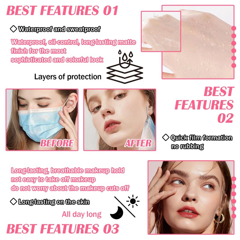 Color Changing Foundation Set,Full Coverage Foundation Liquid Foundation Makeup Gift