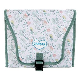 Cool Carats Car Seat Cooling Pad for Babies, Toddlers, and Kids - Comfortable and Durable Cooling Pad for Hot Summer Days - One Size Fits All, Floral Half White