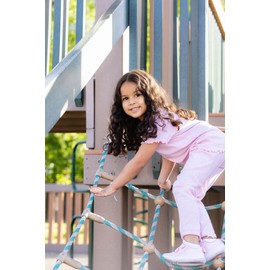 MONICA + ANDY Ribbed Leggings, Size 3T, Light Pink Heather, 100% Organic Toddler Clothes for Girls & Boys, Stretch Leggings, Sustainable Super Soft Fabric, Sizes for Newborn, Infant & Kids