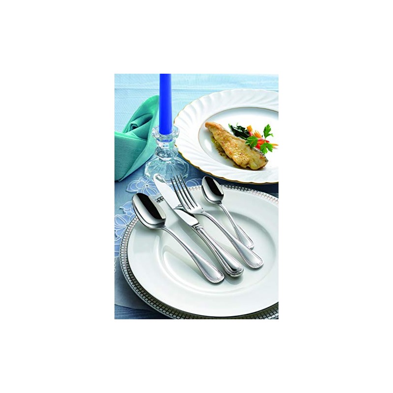Endoshoji Sentir OSV01004 Professional Dessert Soup Spoon, 18-12 Stainless Steel,