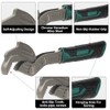 6” 8” 10” Self Adjustable Pipe Wrench Set, Chrome Vanadium