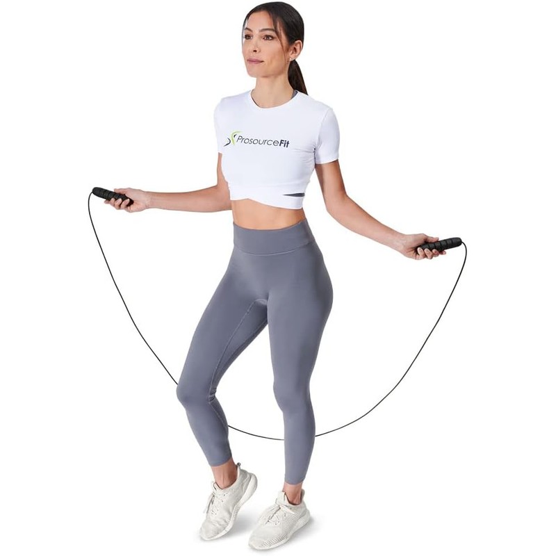 ProsourceFit Speed Jump Rope up to 8 Foot Adjustable Length