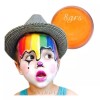 Electro Glow Maquillaje Base Agua Amarillo Huevo Body Paint 8
