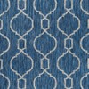 Indigo Jute Large Water Resistant Indoor Outdoor Rug 8x10 for